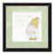 Welcome Easter Gnome 12" x 12" Black Floating Framed Canvas